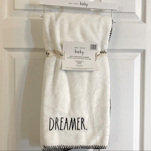 Rae Dunn Other - Rae Dunn DREAMER Plush Baby Blanket